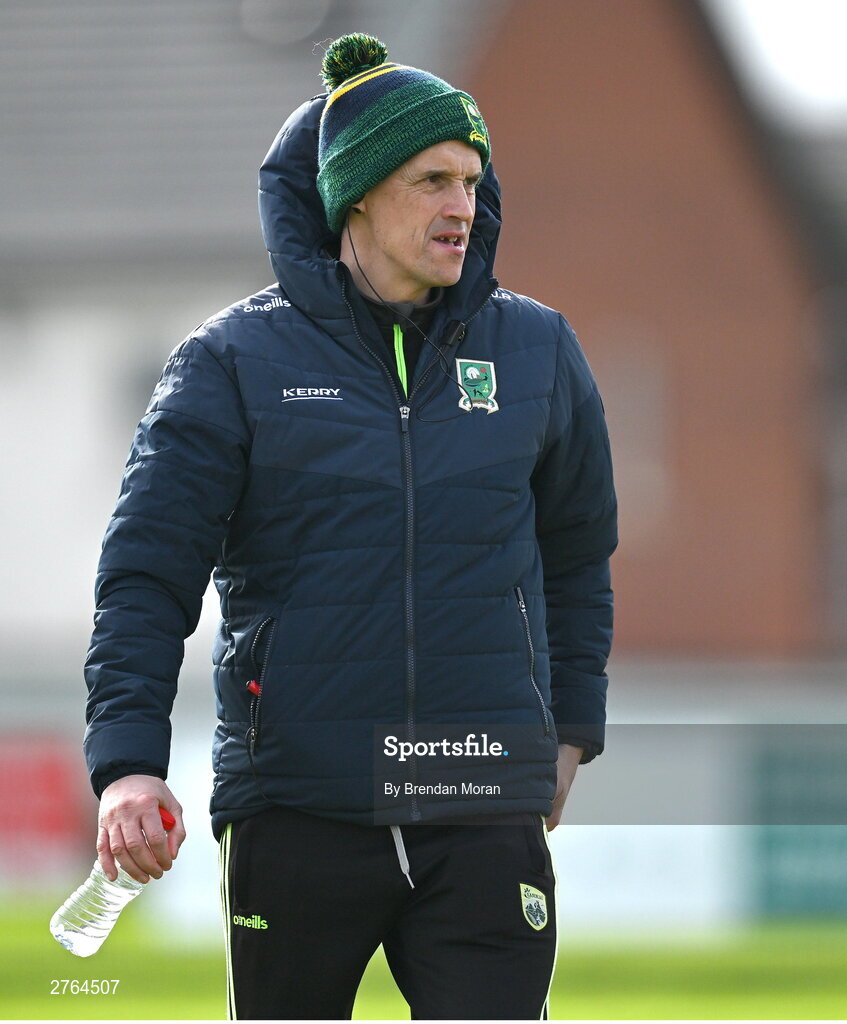 17 March 2024; Kerry selector PJ Reidy before the Lidl LGFA National League Division 1 Round 6 match between Meath and Kerry at Donaghmore Ashbourne GAA Club in Ashbourne, Meath. Photo by Brendan Moran/Sportsfile