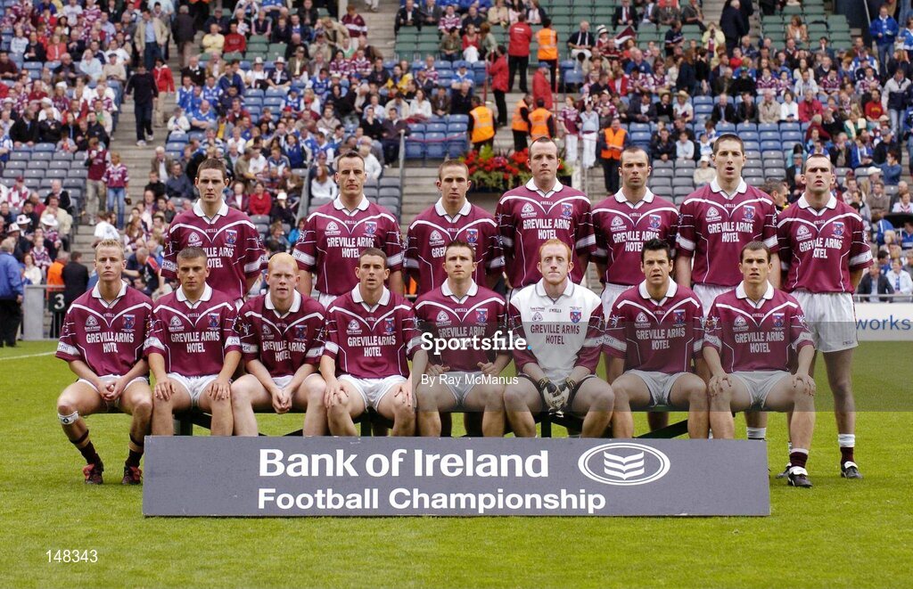 24 July 2004; The Westmeath team. Bank of Ireland Leinster Senior Football Championship Final Replay, Westmeath v Laois, Croke Park, Dublin. Picture credit; Ray McManus / SPORTSFILE