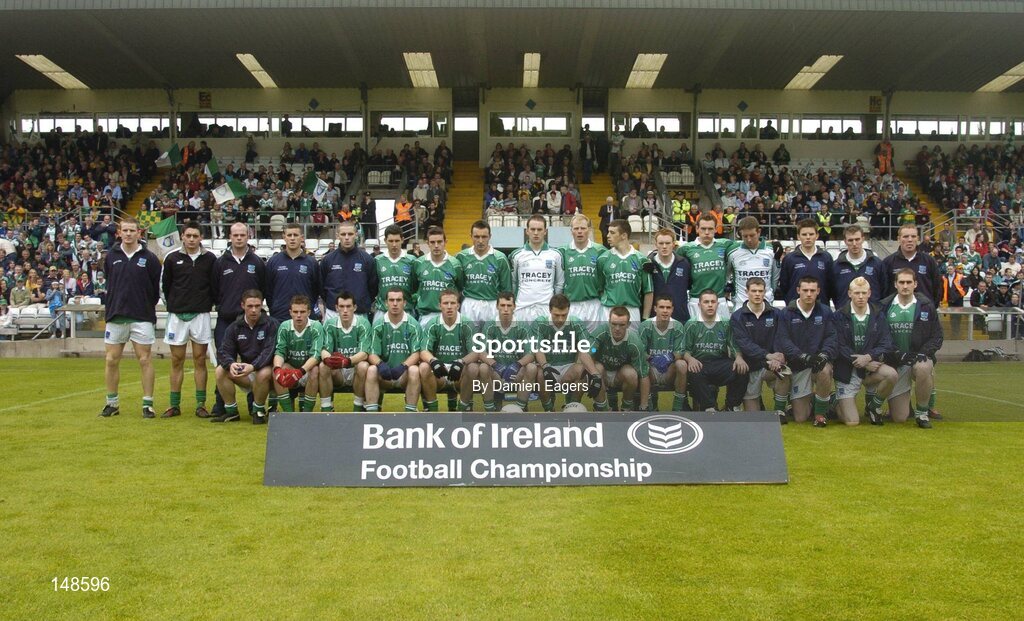 24 July 2004; Fermanagh squad. Bank of Ireland Senior Football Championship Qualifier, Round 4, Fermanagh v Donegal, Tighernach's Park, Clones. Co. Monaghan. Picture credit; Damien Eagers / SPORTSFILE