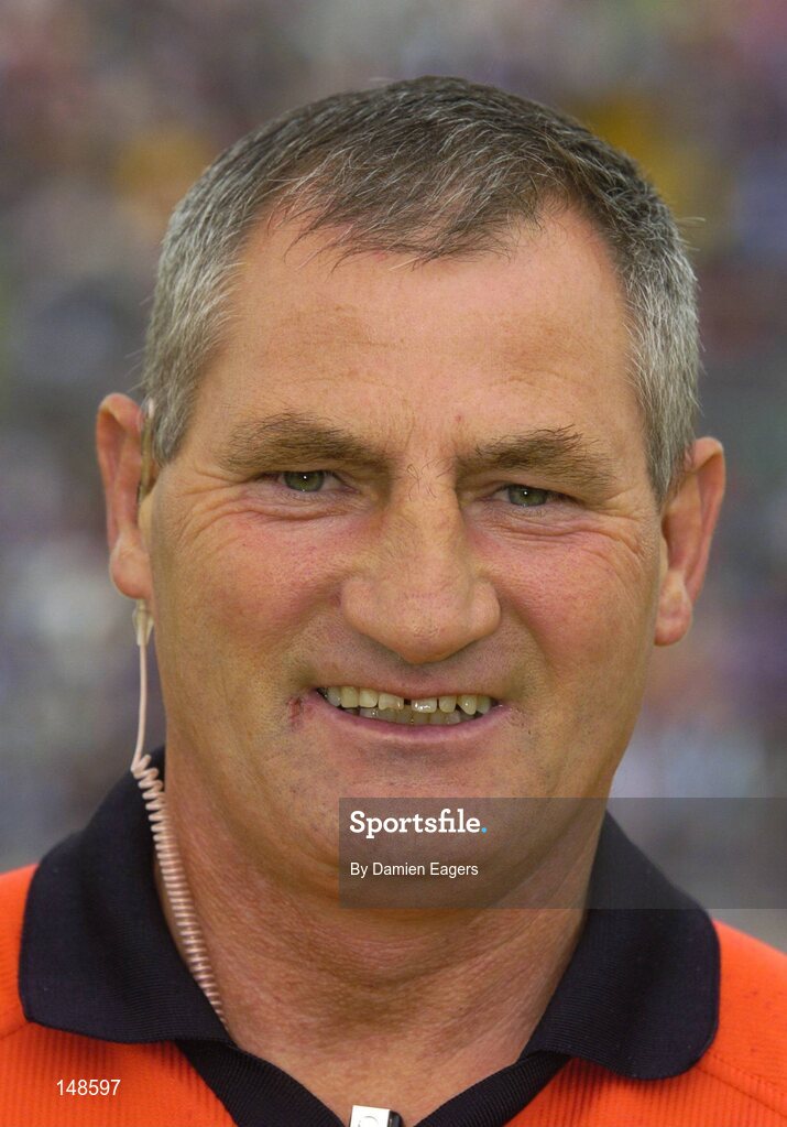 24 July 2004; Aidan McAlynn, lineman and referee. Bank of Ireland Senior Football Championship Qualifier, Round 4, Fermanagh v Donegal, Tighernach's Park, Clones. Co. Monaghan. Picture credit; Damien Eagers / SPORTSFILE