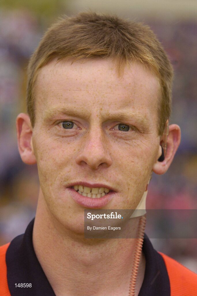 24 July 2004; Joe McQuillan, linesman and referee. Bank of Ireland Senior Football Championship Qualifier, Round 4, Fermanagh v Donegal, Tighernach's Park, Clones. Co. Monaghan. Picture credit; Damien Eagers / SPORTSFILE