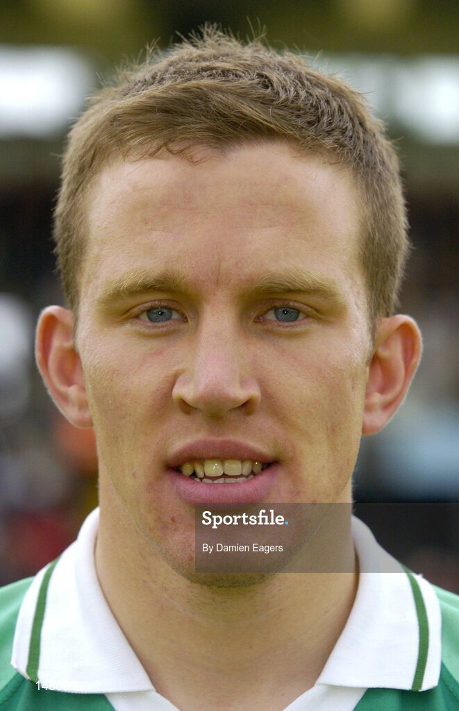 24 July 2004; Shane McDermott, Fermanagh captain. Bank of Ireland Senior Football Championship Qualifier, Round 4, Fermanagh v Donegal, Tighernach's Park, Clones. Co. Monaghan. Picture credit; Damien Eagers / SPORTSFILE
