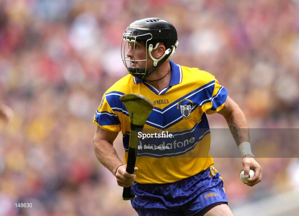 25 July 2004; Alan Markham, Clare. Guinness All-Ireland Senior Hurling Championship, Quarter Final, Clare v Kilkenny, Croke Park, Dublin. Picture credit; Brian Lawless / SPORTSFILE