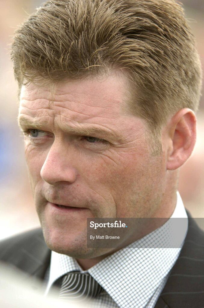 27 July 2004; Trainer Shane Donohoe who sent out Talking Cents to win the Albatros Plant Nutrition Steeplechase. Galway Races, Ballybrit, Co. Galway. Picture credit; Matt Browne / SPORTSFILE