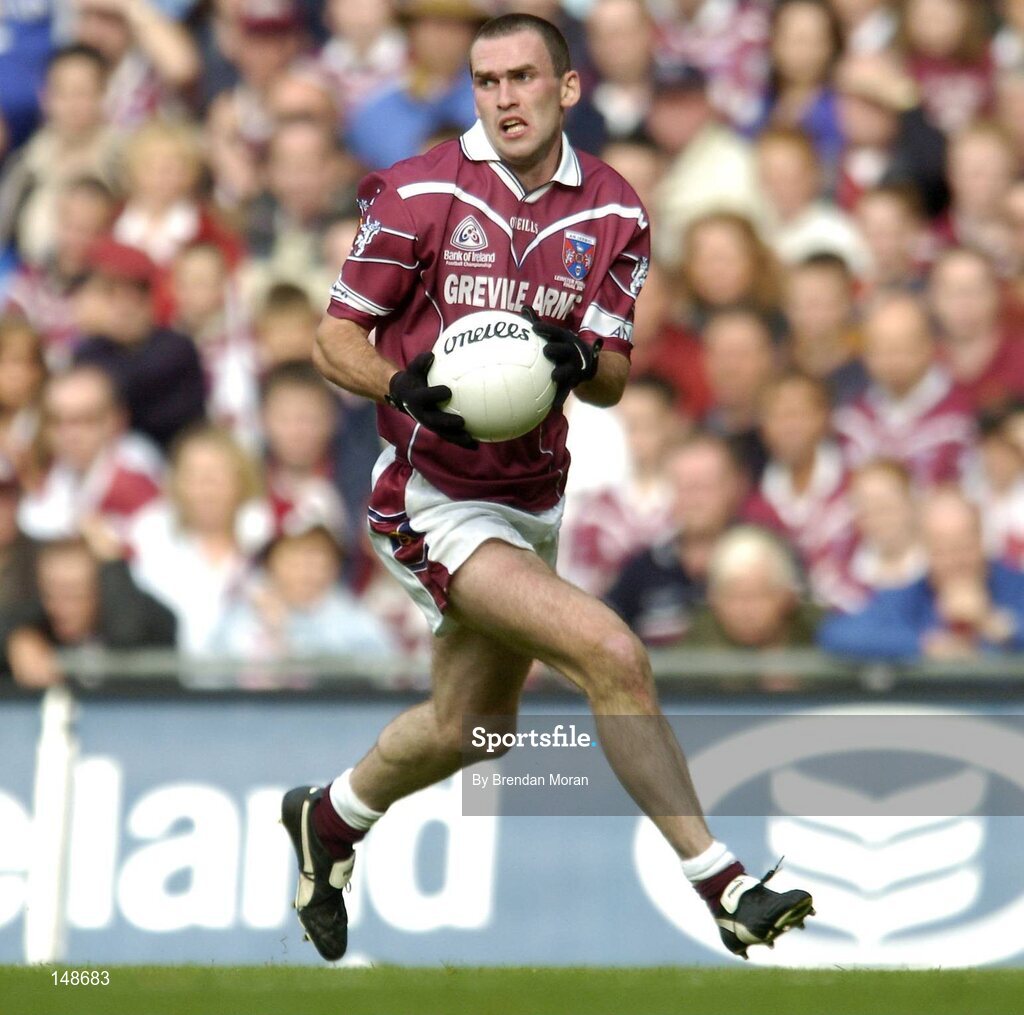 24 July 2004; Michael Ennis, Westmeath. Bank of Ireland Leinster Senior Football Championship Final Replay, Westmeath v Laois, Croke Park, Dublin. Picture credit; Brendan Moran / SPORTSFILE