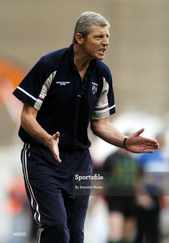 24 July 2004; Tomas O Flatharta, Westmeath selector. Bank of Ireland Leinster Senior Football Championship Final Replay, Westmeath v Laois, Croke Park, Dublin. Picture credit; Brendan Moran / SPORTSFILE