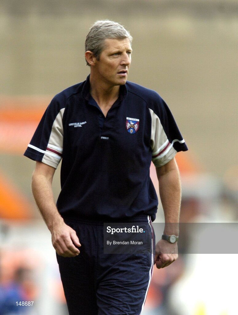 24 July 2004; Tomas O Flatharta, Westmeath selector. Bank of Ireland Leinster Senior Football Championship Final Replay, Westmeath v Laois, Croke Park, Dublin. Picture credit; Brendan Moran / SPORTSFILE