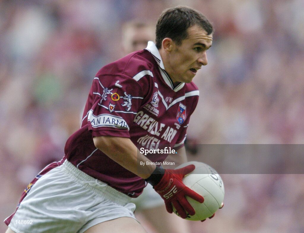 24 July 2004; Dessie Dolan, Westmeath. Bank of Ireland Leinster Senior Football Championship Final Replay, Westmeath v Laois, Croke Park, Dublin. Picture credit; Brendan Moran / SPORTSFILE