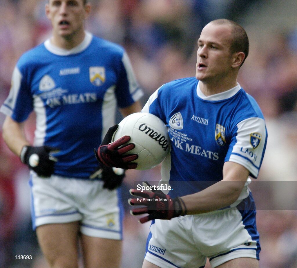 24 July 2004; Tom Kelly, Laois. Bank of Ireland Leinster Senior Football Championship Final Replay, Westmeath v Laois, Croke Park, Dublin. Picture credit; Brendan Moran / SPORTSFILE