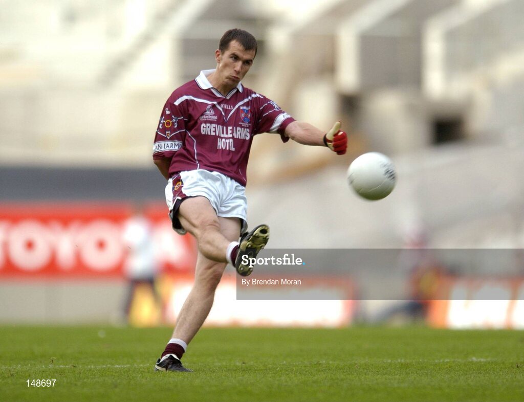 24 July 2004; Dessie Dolan, Westmeath. Bank of Ireland Leinster Senior Football Championship Final Replay, Westmeath v Laois, Croke Park, Dublin. Picture credit; Brendan Moran / SPORTSFILE