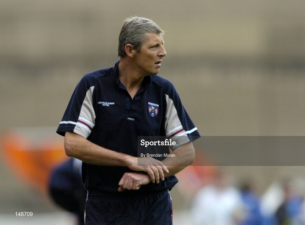 24 July 2004; Tomas O Flatharta, Westmeath selector. Bank of Ireland Leinster Senior Football Championship Final Replay, Westmeath v Laois, Croke Park, Dublin. Picture credit; Brendan Moran / SPORTSFILE