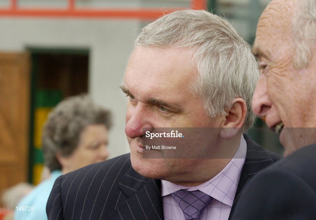 28 July 2004; An Taoiseach, Bertie Ahern TD, pictured at the Galway Races, Ballybrit, Co. Galway. Picture credit; Matt Browne / SPORTSFILE