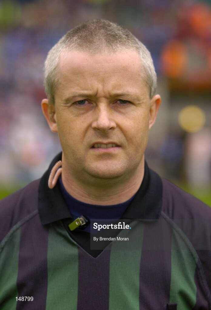 24 July 2004; Tom Quigley, Linesman and Referee. Bank of Ireland Leinster Senior Football Championship Final Replay, Westmeath v Laois, Croke Park, Dublin. Picture credit; Brendan Moran / SPORTSFILE