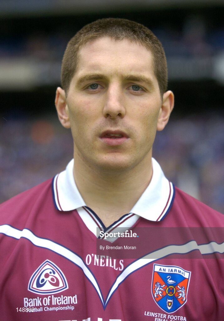 24 July 2004; David O'Shaughnessy, Westmeath. Bank of Ireland Leinster Senior Football Championship Final Replay, Westmeath v Laois, Croke Park, Dublin. Picture credit; Brendan Moran / SPORTSFILE