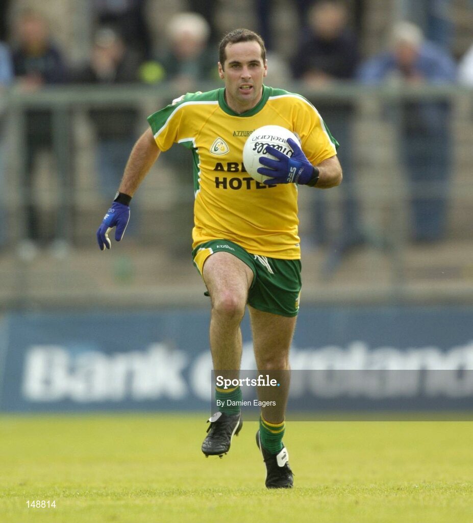 24 July 2004; Shane Carr, Donegal. Bank of Ireland Senior Football Championship Qualifier, Round 4, Fermanagh v Donegal, Tighernach's Park, Clones. Co. Monaghan. Picture credit; Damien Eagers / SPORTSFILE