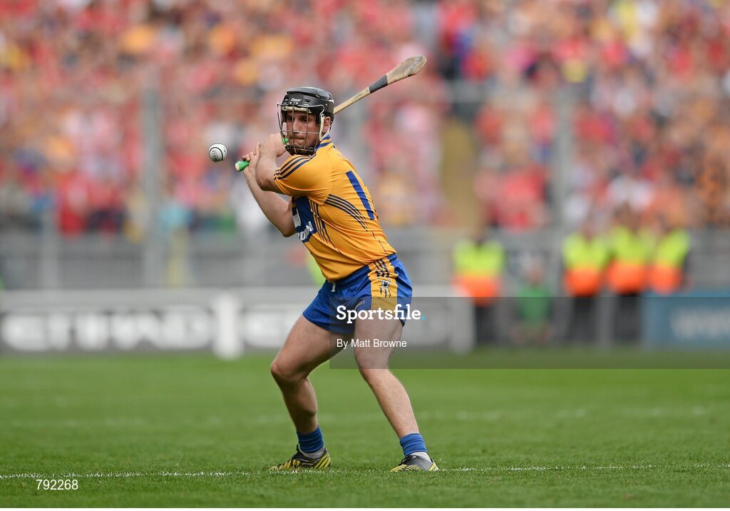 8 September 2013; Colin Ryan, Clare. GAA Hurling All-Ireland Senior Championship Final, Cork v Clare, Croke Park, Dublin. Picture credit: Matt Browne / SPORTSFILE