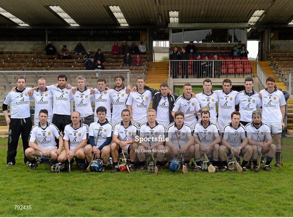 11 May 2013; The Warwickshire squad. Lory Meagher Cup, Round 2, Fermanagh v Warwickshire, Brewster Park, Enniskillen, Co. Fermanagh. Picture credit: Oliver McVeigh / SPORTSFILE