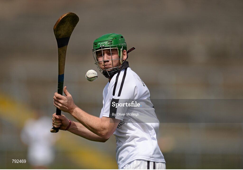 11 May 2013; Conor Robbins, Warwickshire. Lory Meagher Cup, Round 2, Fermanagh v Warwickshire, Brewster Park, Enniskillen, Co. Fermanagh. Picture credit: Oliver McVeigh / SPORTSFILE
