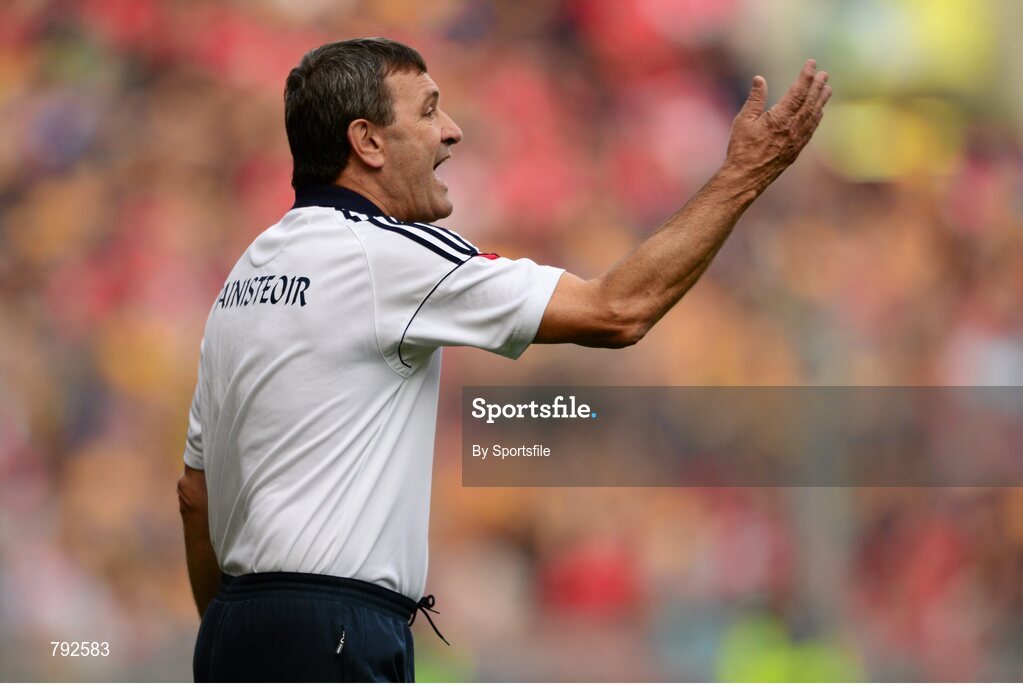8 September 2013; Cork manager Jimmy Barry Murphy. GAA Hurling All-Ireland Senior Championship Final, Cork v Clare, Croke Park, Dublin. Photo by Sportsfile