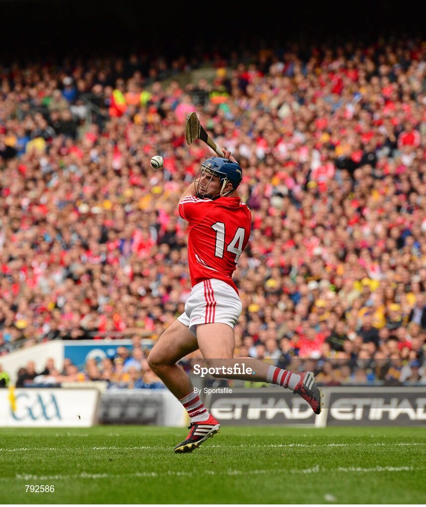 8 September 2013; Patrick Horgan, Cork. GAA Hurling All-Ireland Senior Championship Final, Cork v Clare, Croke Park, Dublin. Photo by Sportsfile