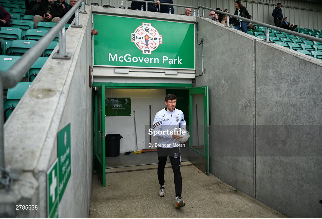 6 April 2024; Shane Walsh of Galway before the Connacht GAA Football Senior Championship quarter-final match between London and Galway at McGovern Park in Ruislip, England. Photo by Brendan Moran/Sportsfile