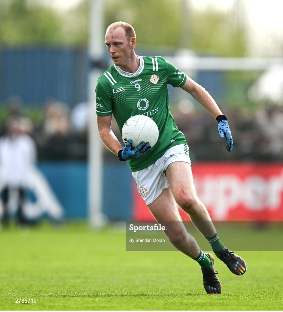 6 April 2024; Stephen Dornan of London during the Connacht GAA Football Senior Championship quarter-final match between London and Galway at McGovern Park in Ruislip, England. Photo by Brendan Moran/Sportsfile
