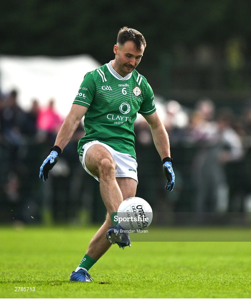 6 April 2024; Eoin Walsh of London during the Connacht GAA Football Senior Championship quarter-final match between London and Galway at McGovern Park in Ruislip, England. Photo by Brendan Moran/Sportsfile