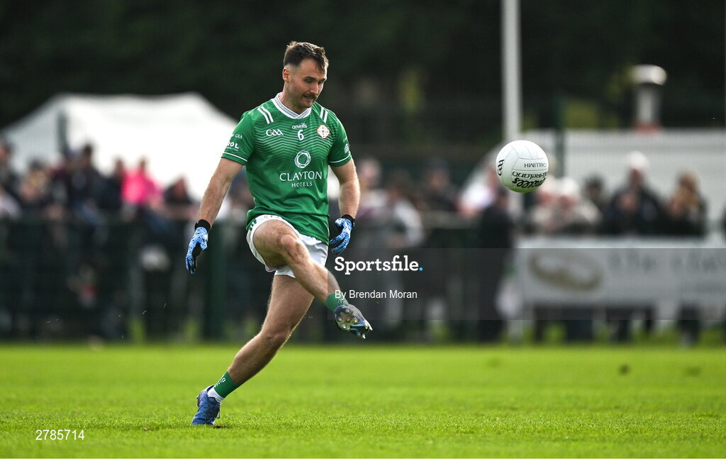 6 April 2024; Eoin Walsh of London during the Connacht GAA Football Senior Championship quarter-final match between London and Galway at McGovern Park in Ruislip, England. Photo by Brendan Moran/Sportsfile