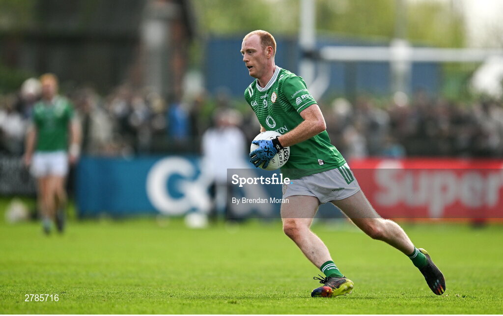6 April 2024; Stephen Dornan of London during the Connacht GAA Football Senior Championship quarter-final match between London and Galway at McGovern Park in Ruislip, England. Photo by Brendan Moran/Sportsfile