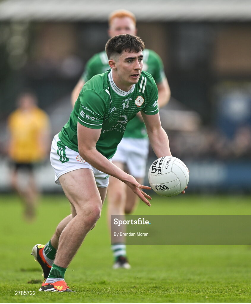 6 April 2024; Shay Rafter of London during the Connacht GAA Football Senior Championship quarter-final match between London and Galway at McGovern Park in Ruislip, England. Photo by Brendan Moran/Sportsfile