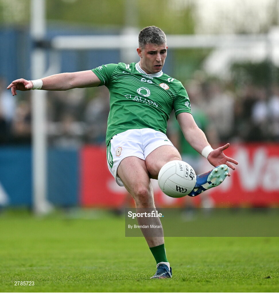 6 April 2024; Patrick Dolan of London during the Connacht GAA Football Senior Championship quarter-final match between London and Galway at McGovern Park in Ruislip, England. Photo by Brendan Moran/Sportsfile