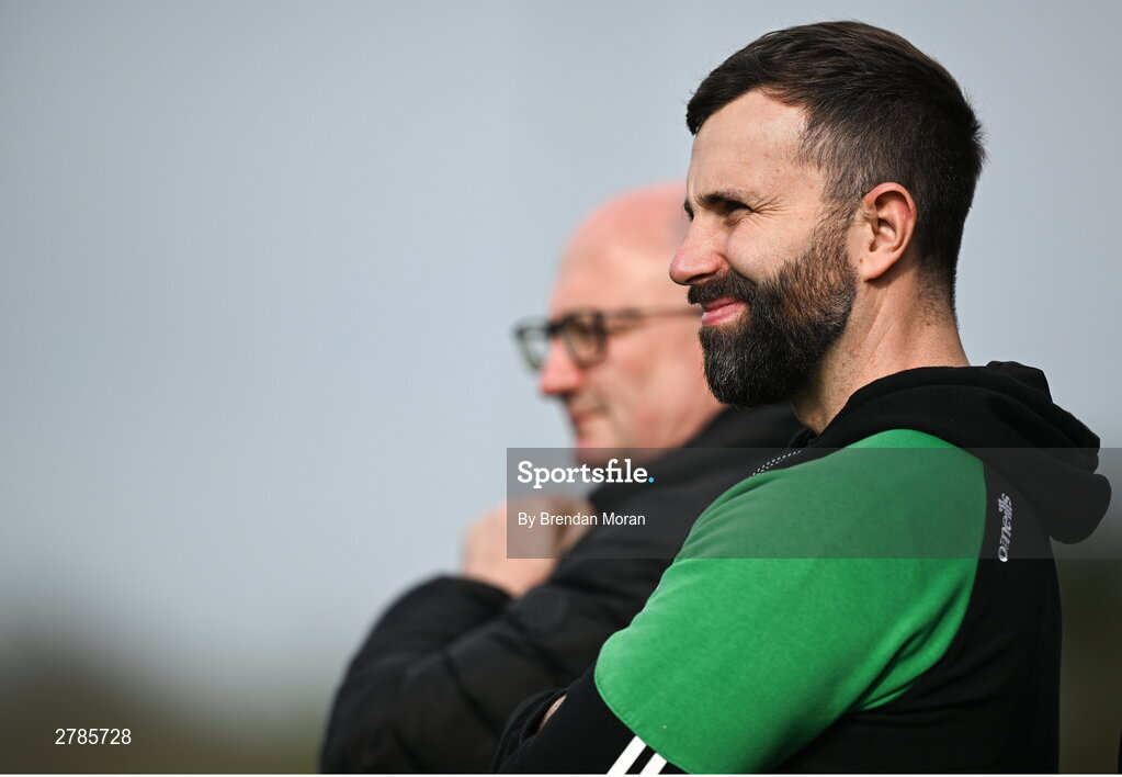 6 April 2024; London coach Michael Boyle during the Connacht GAA Football Senior Championship quarter-final match between London and Galway at McGovern Park in Ruislip, England. Photo by Brendan Moran/Sportsfile