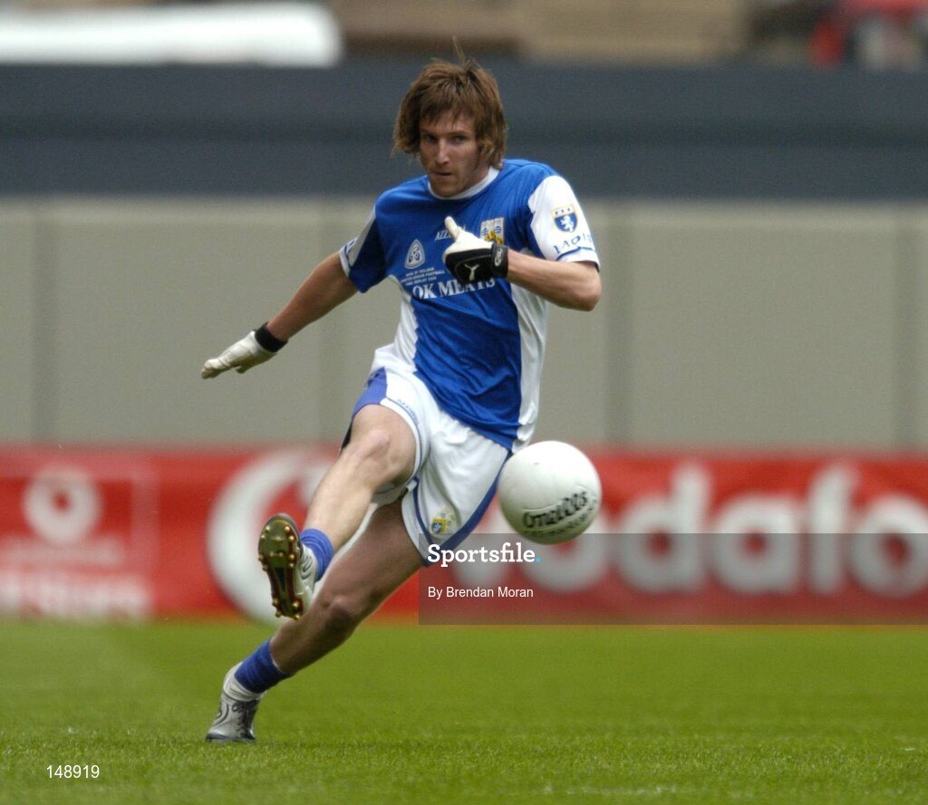 24 July 2004; Colm Parkinson, Laois. Bank of Ireland Leinster Senior Football Championship Final Replay, Westmeath v Laois, Croke Park, Dublin. Picture credit; Brendan Moran / SPORTSFILE