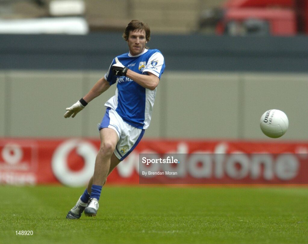 24 July 2004; Colm Parkinson, Laois. Bank of Ireland Leinster Senior Football Championship Final Replay, Westmeath v Laois, Croke Park, Dublin. Picture credit; Brendan Moran / SPORTSFILE