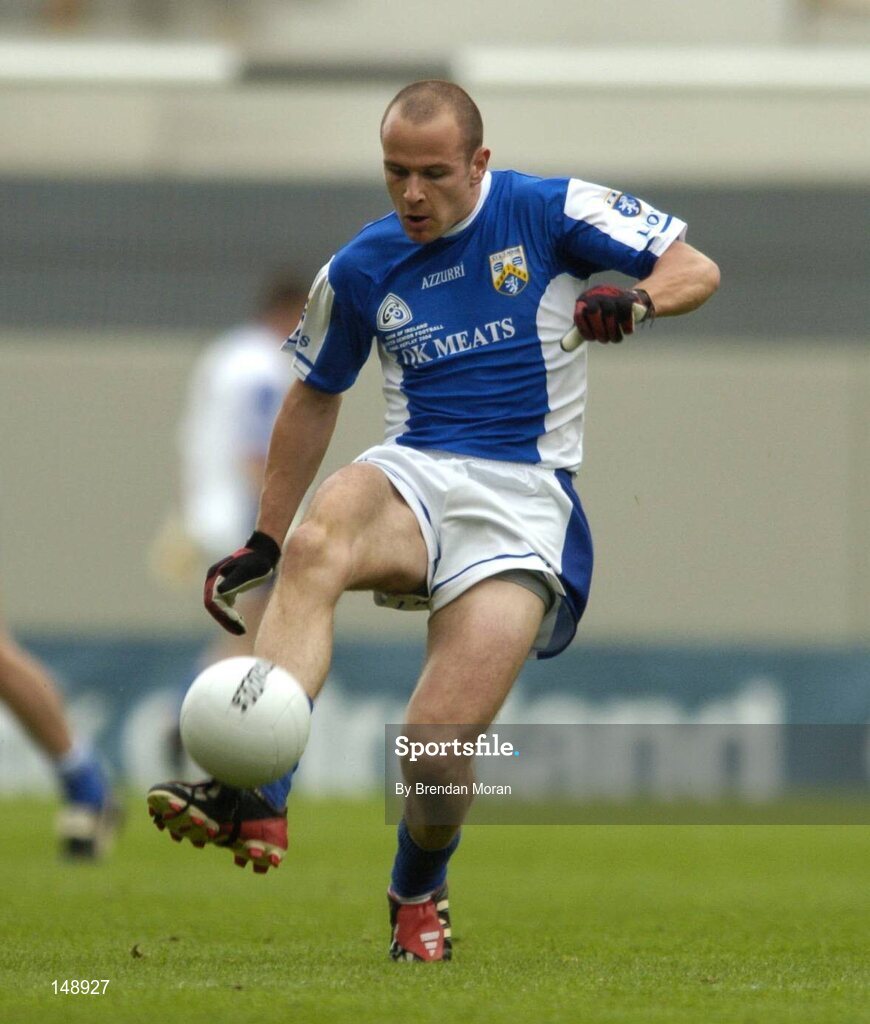 24 July 2004; Tom Kelly, Laois. Bank of Ireland Leinster Senior Football Championship Final Replay, Westmeath v Laois, Croke Park, Dublin. Picture credit; Brendan Moran / SPORTSFILE