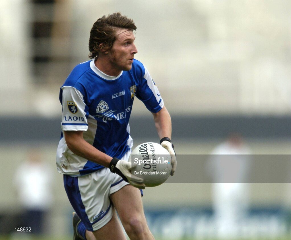 24 July 2004; Colm Parkinson, Laois. Bank of Ireland Leinster Senior Football Championship Final Replay, Westmeath v Laois, Croke Park, Dublin. Picture credit; Brendan Moran / SPORTSFILE