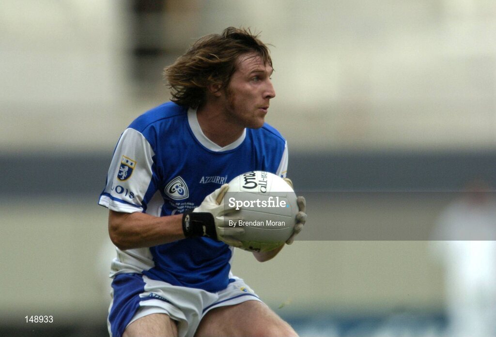 24 July 2004; Colm Parkinson, Laois. Bank of Ireland Leinster Senior Football Championship Final Replay, Westmeath v Laois, Croke Park, Dublin. Picture credit; Brendan Moran / SPORTSFILE