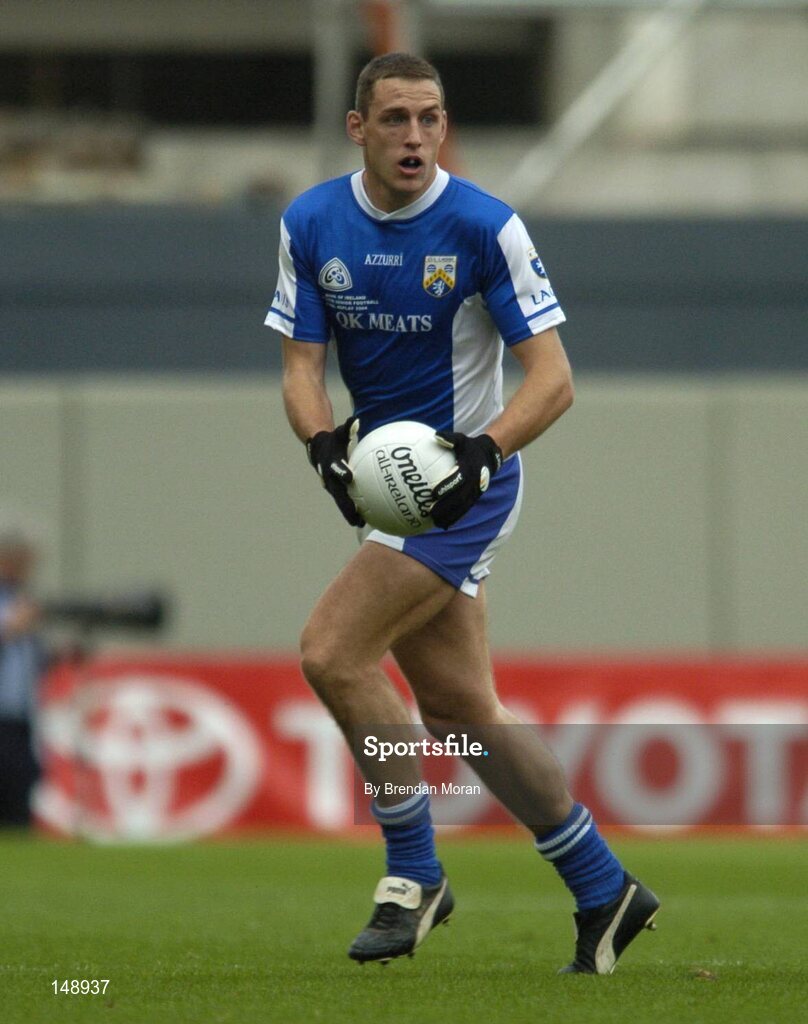 24 July 2004; Darren Rooney, Laois. Bank of Ireland Leinster Senior Football Championship Final Replay, Westmeath v Laois, Croke Park, Dublin. Picture credit; Brendan Moran / SPORTSFILE