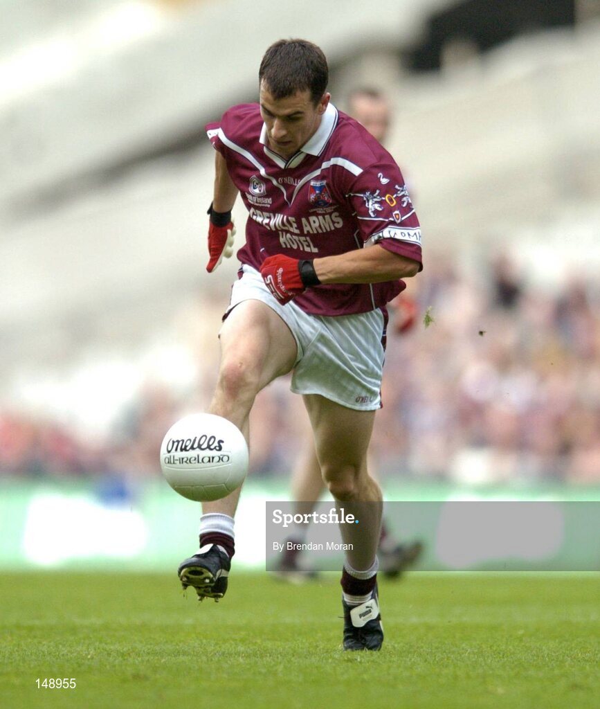 24 July 2004; Dessie Dolan, Westmeath. Bank of Ireland Leinster Senior Football Championship Final Replay, Westmeath v Laois, Croke Park, Dublin. Picture credit; Brendan Moran / SPORTSFILE