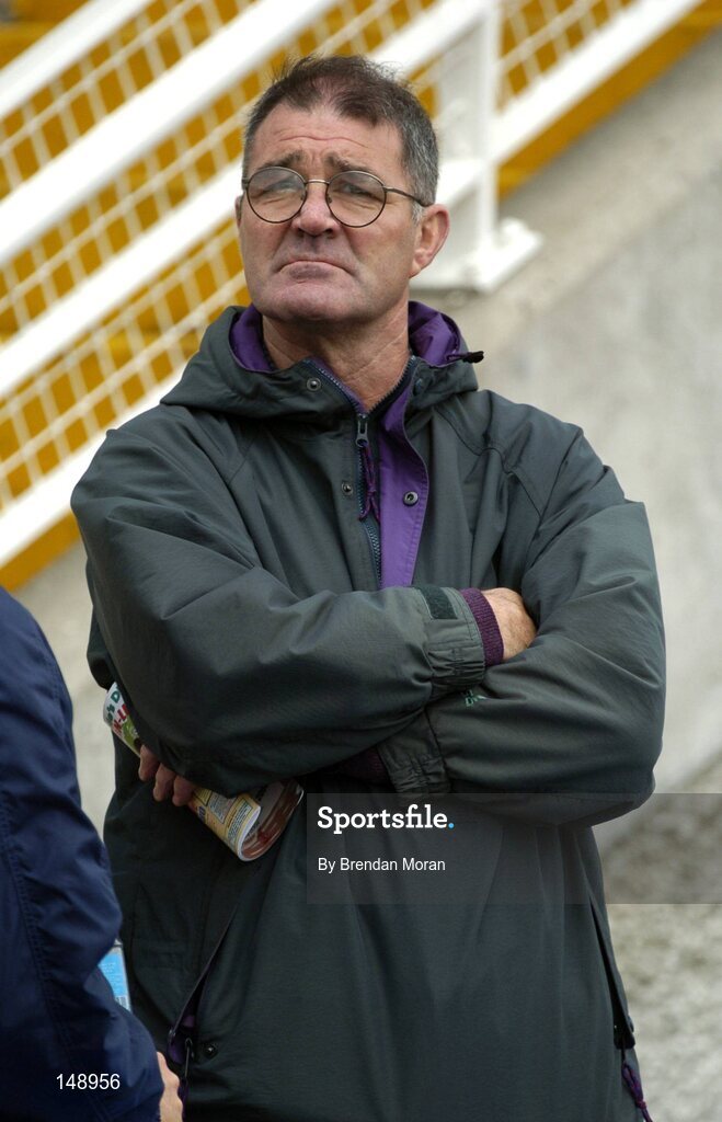 25 July 2004; John O'Sullivan, father of Irish athlete Sonia O'Sullivan and Secretary of Cobh Ramblers FC. AAI Senior Track and Field Championships, Morton Stadium, Santry, Dublin. Picture credit; Brendan Moran / SPORTSFILE