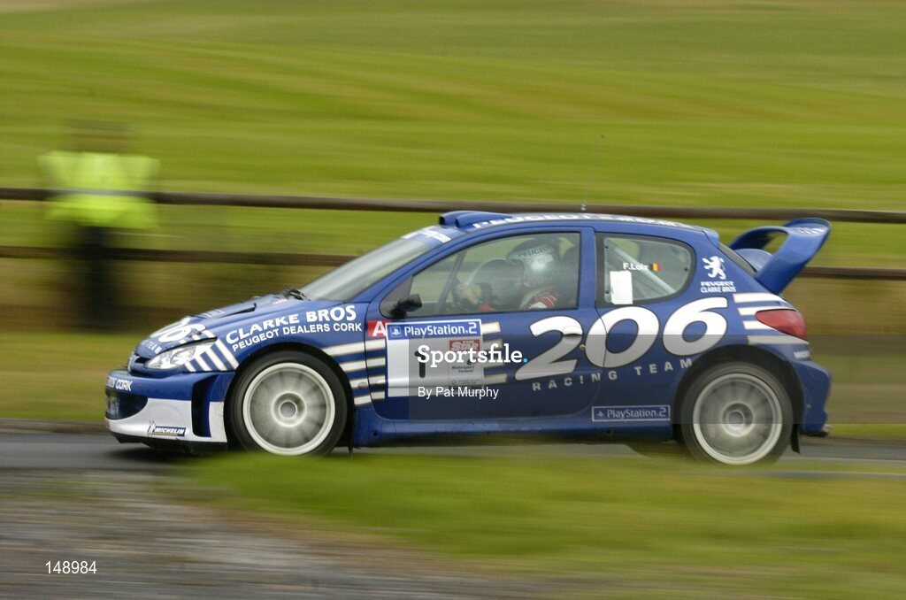 25 July 2004; Freddy Loix, Belguim, in action during the 2004 Punchestown Rally Experience, Punchestown Race Course, Co. Kildare. Picture credit; Pat Murphy / SPORTSFILE