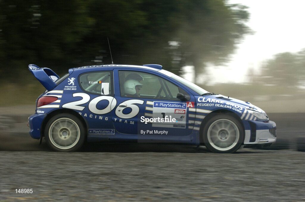 25 July 2004; Freddy Loix, Belguim, in action during the 2004 Punchestown Rally Experience, Punchestown Race Course, Co. Kildare. Picture credit; Pat Murphy / SPORTSFILE
