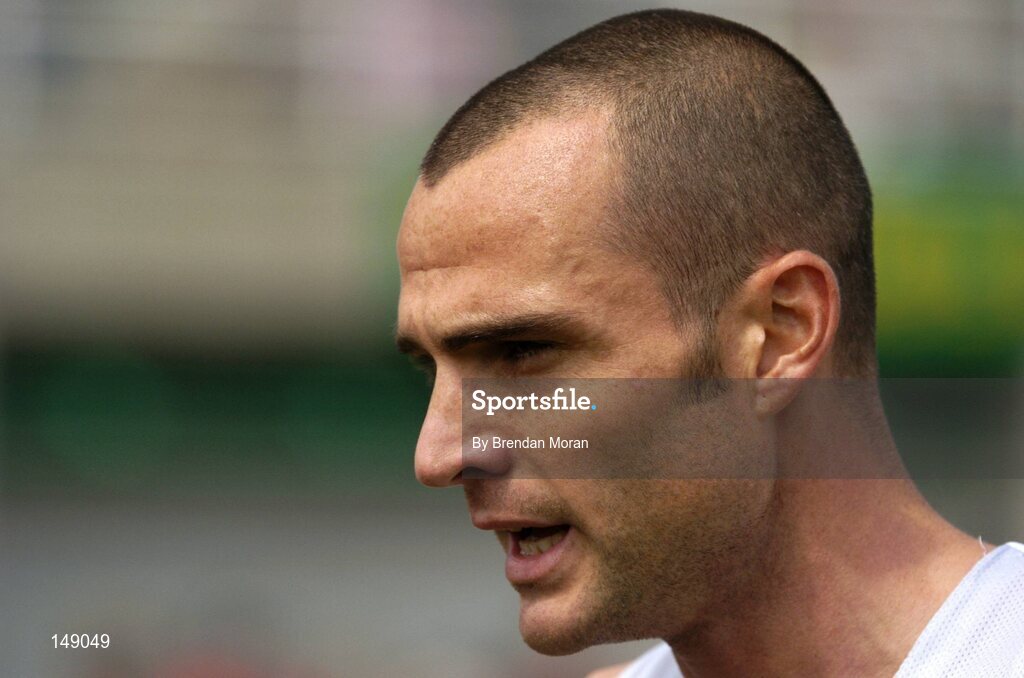 25 July 2004; James Nolan, UCD AC, after his victory in the Men's 800m Final. AAI Senior Track and Field Championships, Morton Stadium, Santry, Dublin. Picture credit; Brendan Moran / SPORTSFILE