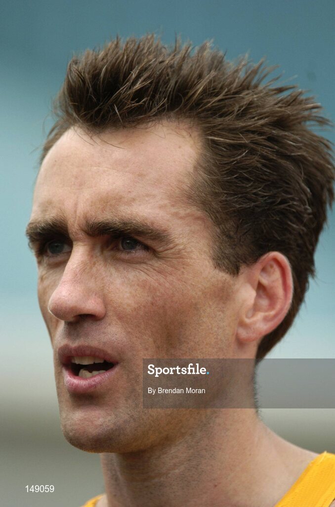 25 July 2004; Mark Carroll, Leevale AC, after his victory in the Men's 5000m Final. AAI Senior Track and Field Championships, Morton Stadium, Santry, Dublin. Picture credit; Brendan Moran / SPORTSFILE