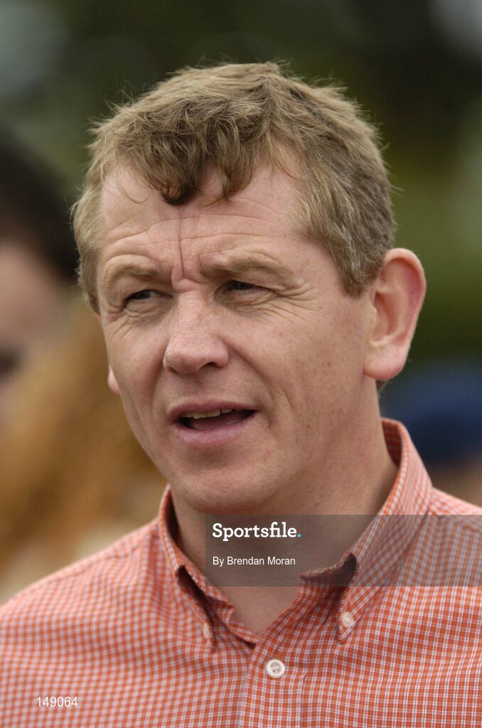 25 July 2004; Michael Quinlan, Manager of the Irish Athletics team for the forthcoming Summer Olympic Games in Athens. AAI Senior Track and Field Championships, Morton Stadium, Santry, Dublin. Picture credit; Brendan Moran / SPORTSFILE