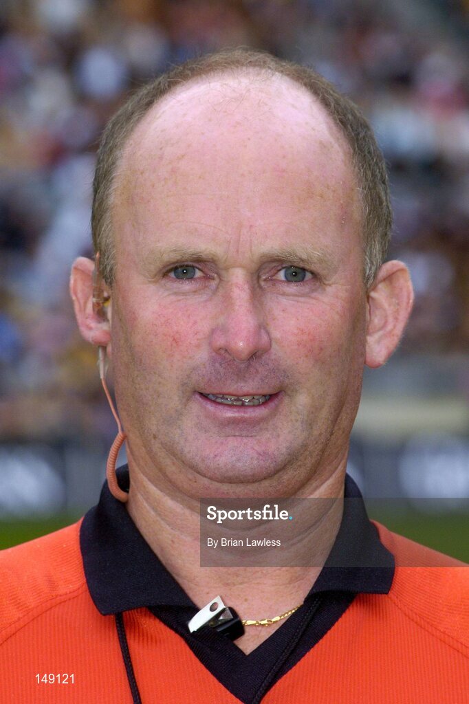 25 July 2004; Ger Harrington, Referee. Guinness All-Ireland Senior Hurling Championship, Quarter Final, Clare v Kilkkenny, Croke Park, Dublin. Picture credit; Brian Lawless / SPORTSFILE
