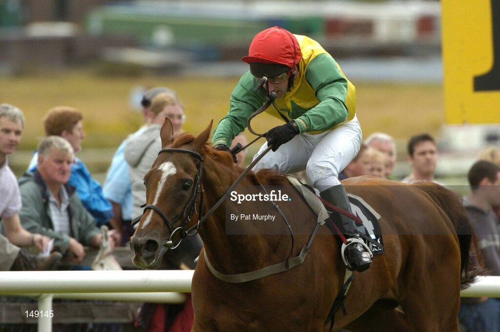 28 July 2004; Gemini Guest, with Jim Culloty up, in action during the HP Galway Plate. Galway Races, Ballybrit, Co. Galway. Picture credit; Pat Murphy / SPORTSFILE