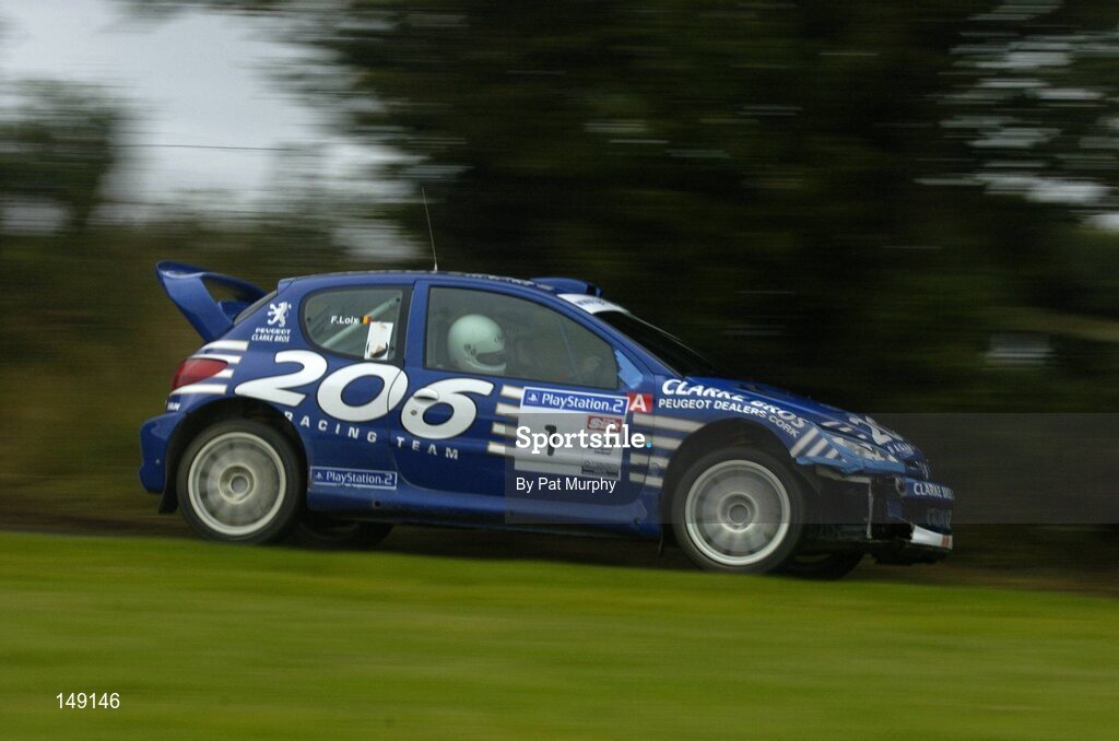 25 July 2004; Freddy Loix, Belgium, in action during the 2004 Punchestown Rally Experience, Punchestown Race Course, Co. Kildare. Picture credit; Pat Murphy / SPORTSFILE