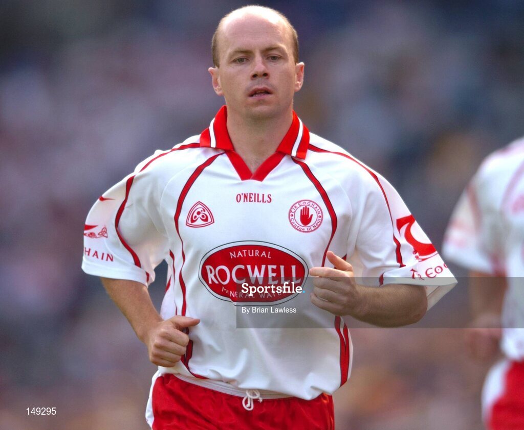 1 August 2004; Peter Canavan, Tyrone. Bank of Ireland All-Ireland Football Championship, Round 4, Laois v Tyrone, Croke Park, Dublin. Picture credit; Brian Lawless / SPORTSFILE