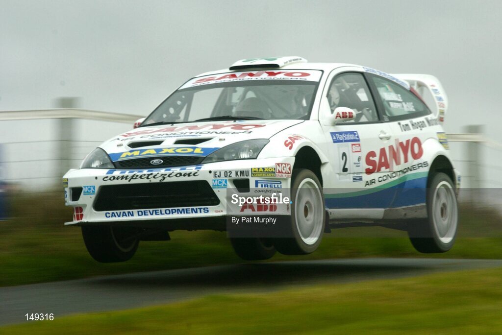 25 July 2004; Alister McRae, Scotland, in action during the 2004 Playsrtation 2 Punchestown Rally Experience, Punchestown Race Course, Co. Kildare. Picture credit; Pat Murphy / SPORTSFILE